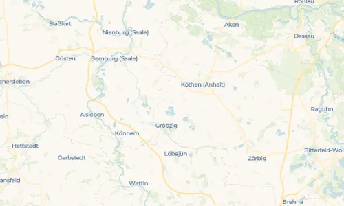 Regenradar Vorschaubild - Aktuelle Niederschläge in Wörbzig und Umgebung