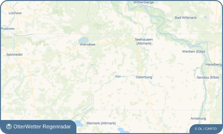 Wetter-Widget-Vorschau mit Vorhersagedaten für Wohlenberg