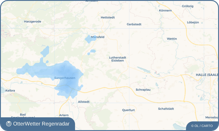 Wetter-Widget-Vorschau mit Vorhersagedaten für Wolferode