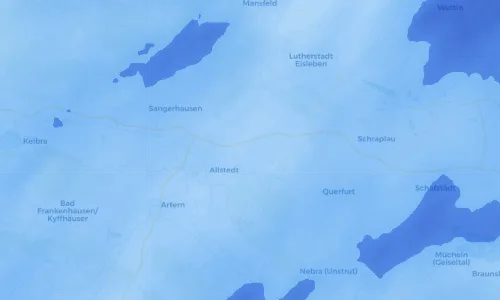Regenradar Vorschaubild - Aktuelle Niederschläge in Wolferstedt und Umgebung