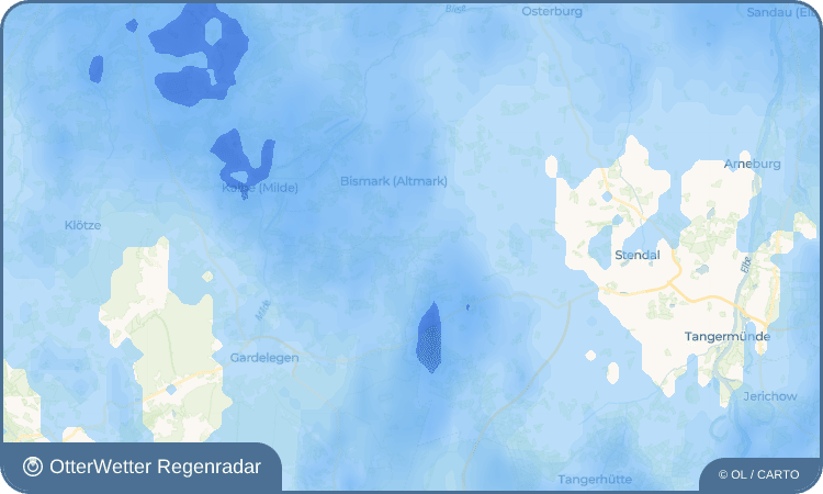 OtterWetter Regenradar-Widget Wollenhagen