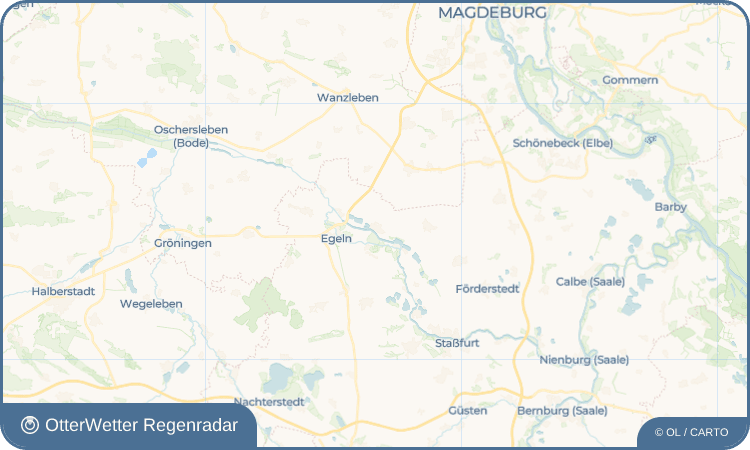 Widget-Vorschau für Wolmirsleben Wetter-Widget-Vorschau mit Vorhersagedaten für Wolmirsleben