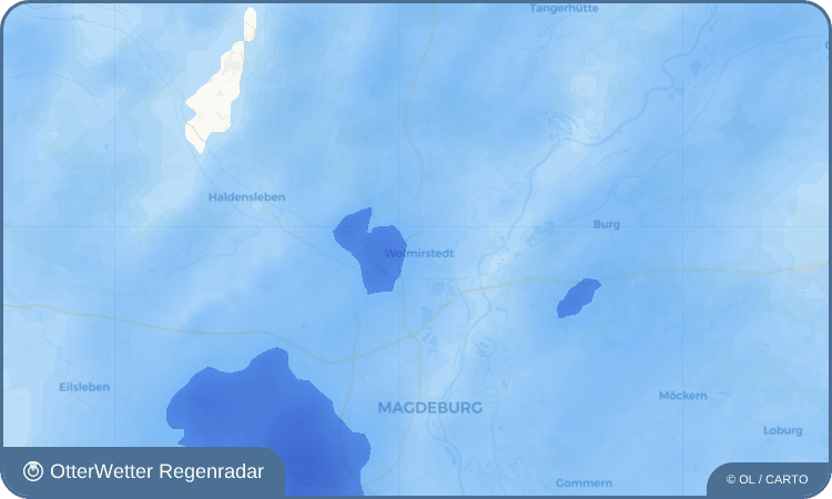 OtterWetter Regenradar-Widget Wolmirstedt