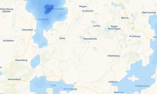 Regenradar Vorschaubild - Aktuelle Niederschläge in Würchwitz und Umgebung
