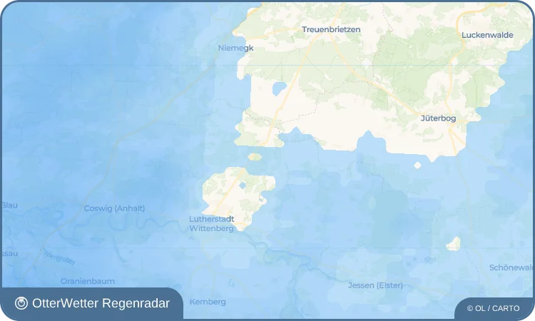 Wetter-Widget-Vorschau mit Vorhersagedaten für Wüstemark