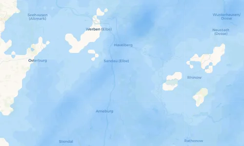 Regenradar Vorschaubild - Aktuelle Niederschläge in Wulkau und Umgebung