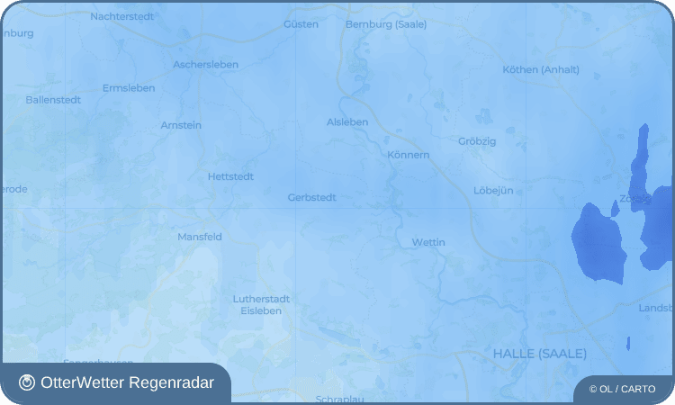 OtterWetter Regenradar-Widget Zabenstedt
