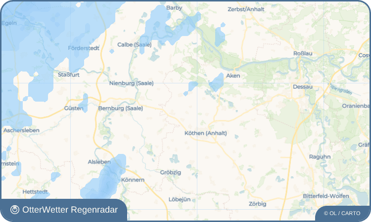 Widget-Vorschau für Zabitz Wetter-Widget-Vorschau mit Vorhersagedaten für Zabitz