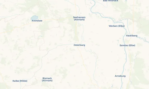 Regenradar Vorschaubild - Aktuelle Niederschläge in Zedau und Umgebung