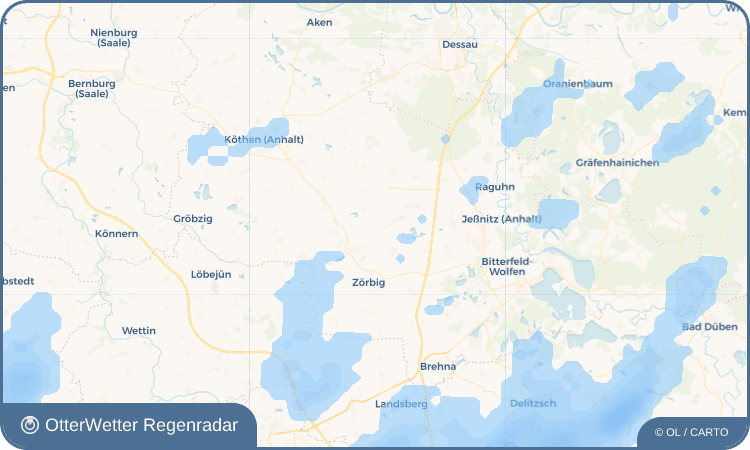 Wetter-Widget-Vorschau mit Vorhersagedaten für Zehbitz