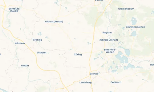 Regenradar Vorschaubild - Aktuelle Niederschläge in Zehmitz und Umgebung
