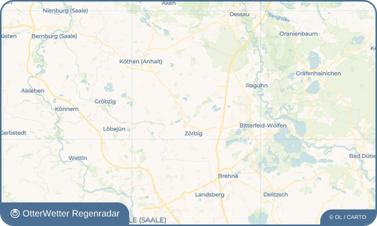 Widget-Vorschau für Zehmitz Wetter-Widget-Vorschau mit Vorhersagedaten für Zehmitz