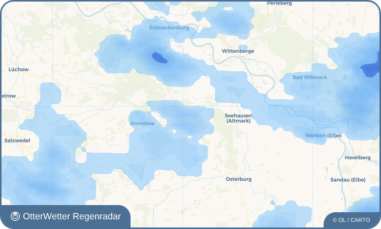 OtterWetter Regenradar-Widget Zehren