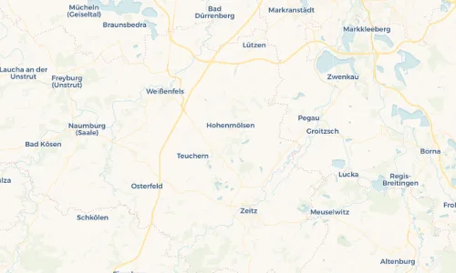 Regenradar Vorschaubild - Aktuelle Niederschläge in Zembschen und Umgebung
