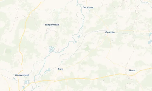 Regenradar Vorschaubild - Aktuelle Niederschläge in Zerben und Umgebung