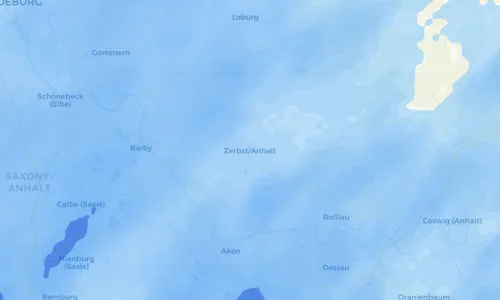 Regenradar Vorschaubild - Aktuelle Niederschläge in Zerbst/Anhalt und Umgebung