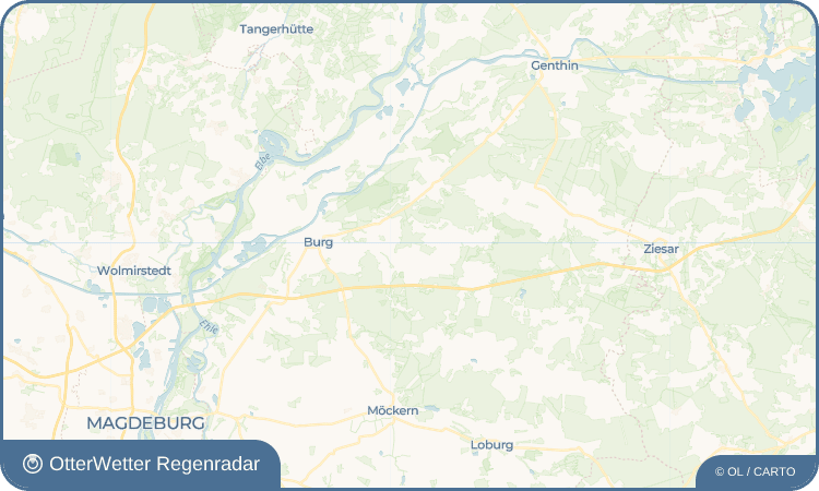 OtterWetter Regenradar-Widget Ziegelsdorf