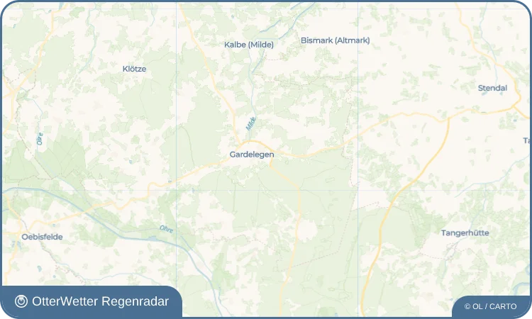 Widget-Vorschau für Zienau Wetter-Widget-Vorschau mit Vorhersagedaten für Zienau