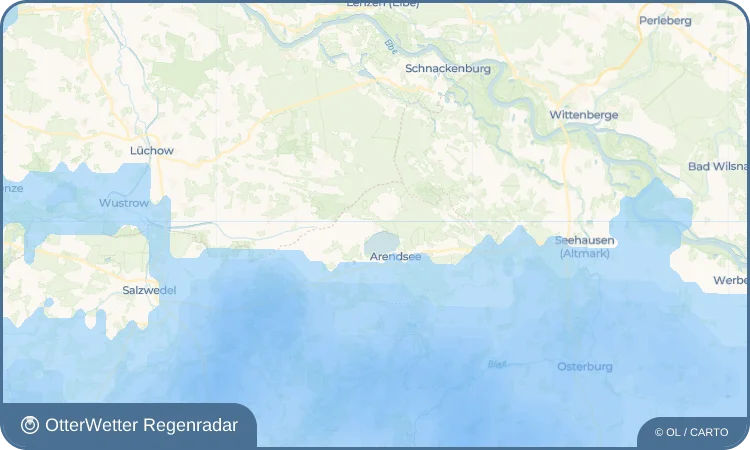 Wetter-Widget-Vorschau mit Vorhersagedaten für Zießau