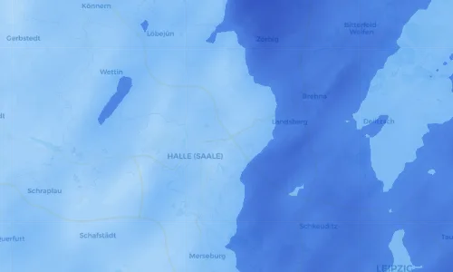 Regenradar Vorschaubild - Aktuelle Niederschläge in Zöberitz und Umgebung