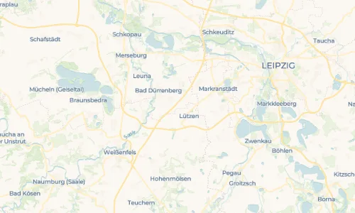 Regenradar Vorschaubild - Aktuelle Niederschläge in Zöllschen und Umgebung