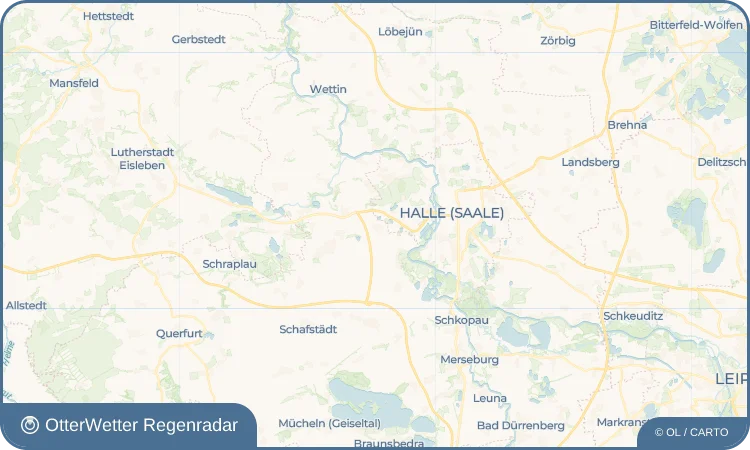 Wetter-Widget-Vorschau mit Vorhersagedaten für Zscherben