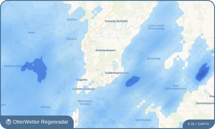 OtterWetter Regenradar-Widget Zschiesewitz