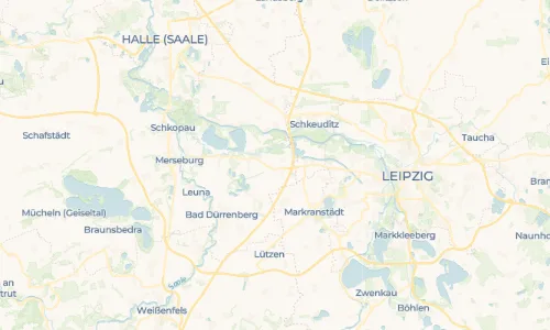 Regenradar-Vorschau: aktuelle Niederschläge in Zschöchergen und Umgebung