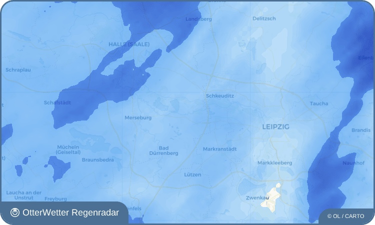 OtterWetter Regenradar-Widget Zweimen