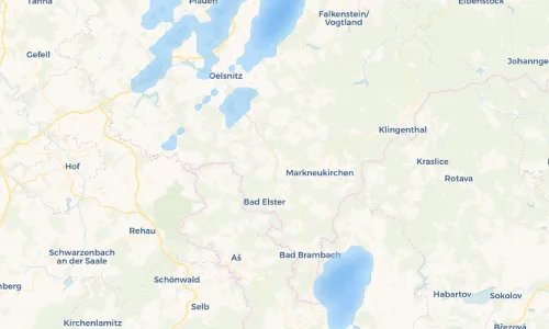 Regenradar Vorschaubild - Aktuelle Niederschläge in Adorf/Vogtland und Umgebung
