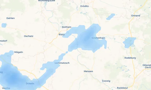 Regenradar Vorschaubild - Aktuelle Niederschläge in Althirschstein und Umgebung