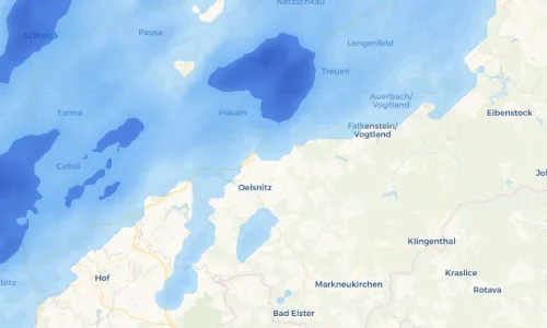 Regenradar Vorschaubild - Aktuelle Niederschläge in Altmannsgrün und Umgebung