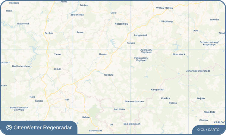 OtterWetter Regenradar-Widget Altmannsgrün