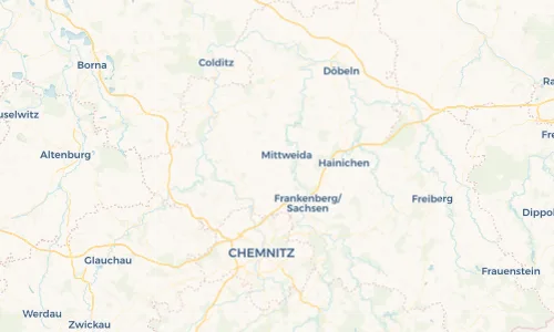 Regenradar Vorschaubild - Aktuelle Niederschläge in Altmittweida und Umgebung