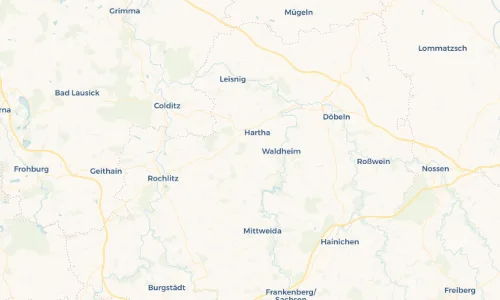 Regenradar Vorschaubild - Aktuelle Niederschläge in Aschershain und Umgebung