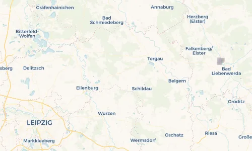Regenradar Vorschaubild - Aktuelle Niederschläge in Audenhain und Umgebung