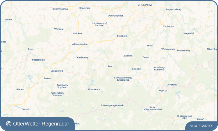 OtterWetter Regenradar-Widget Aue