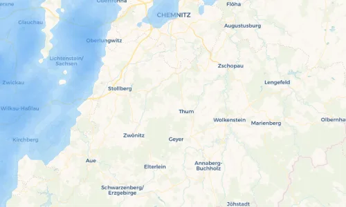 Regenradar Vorschaubild - Aktuelle Niederschläge in Auerbach/Erzgebirge und Umgebung