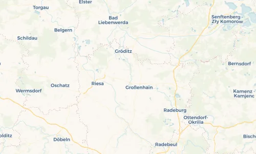 Regenradar Vorschaubild - Aktuelle Niederschläge in Bauda und Umgebung