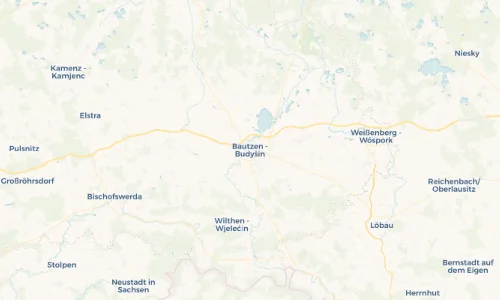 Regenradar Vorschaubild - Aktuelle Niederschläge in Bautzen - Budyšin und Umgebung