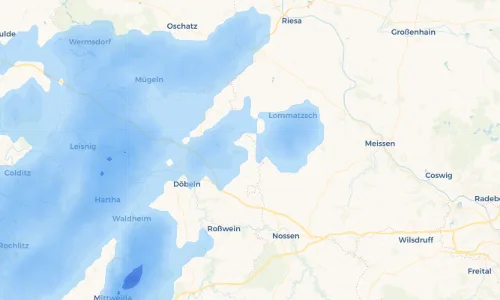 Regenradar Vorschaubild - Aktuelle Niederschläge in Beicha und Umgebung