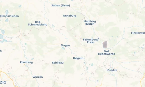 Regenradar Vorschaubild - Aktuelle Niederschläge in Beilrode und Umgebung