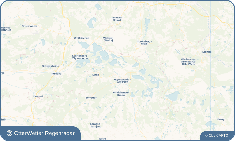 OtterWetter Regenradar-Widget Bergen - Hory