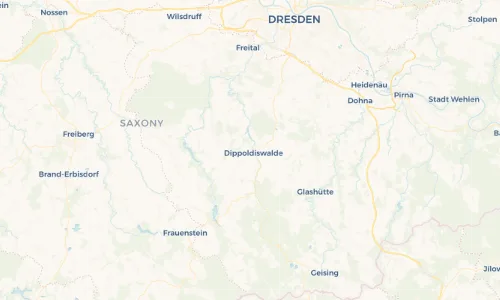 Regenradar Vorschaubild - Aktuelle Niederschläge in Berreuth und Umgebung