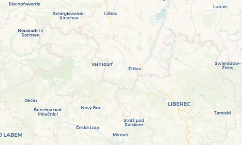 Regenradar Vorschaubild - Aktuelle Niederschläge in Bertsdorf und Umgebung