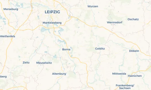 Regenradar Vorschaubild - Aktuelle Niederschläge in Beucha und Umgebung