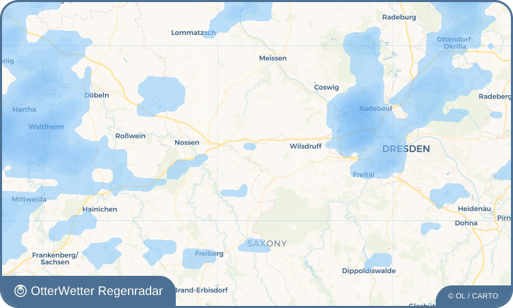 OtterWetter Regenradar-Widget Blankenstein