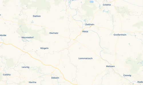 Regenradar Vorschaubild - Aktuelle Niederschläge in Bloßwitz und Umgebung