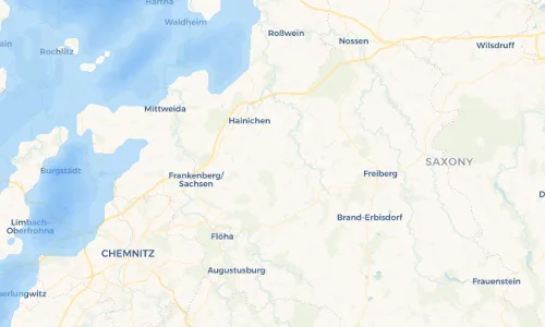 Regenradar Vorschaubild - Aktuelle Niederschläge in Bockendorf und Umgebung