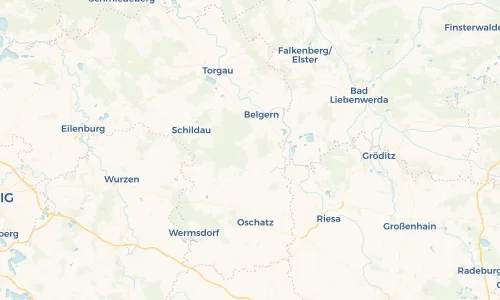 Regenradar Vorschaubild - Aktuelle Niederschläge in Bockwitz und Umgebung